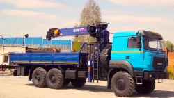 Special platform with loading and unloading equipment, with CMU produced by INMAN AG (hopper, container carrier) type 6YN32