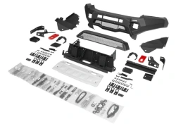 Car bumpers for TOYOTA HILUX (2021-) (without lights) (black) + fixing kit