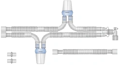 Respiratory devices for joint use with anaesthetic and resuscitation equipment, version: p