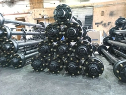 Brake axle of tractor trailer ACM