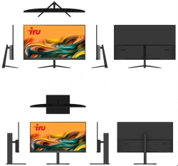 Monitor with LCD screen of iRU trademark Malakhit 24abcde model (where: abcde - alphanumeric code denoting the monitor's version