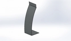 Metal bench