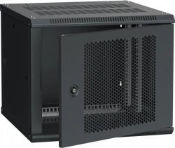 LWR5-09U66-PF ITK Cabinet LINEA W 9U 600x600 mm perforated door, RAL9005