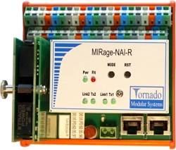Analogue input device. 8 unified current signals, group galvanic isolation, special version (MIRage-NAI-R-A).