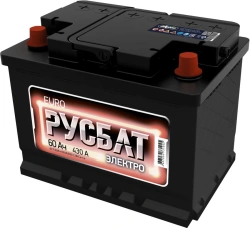 Battery 6ST-60VL RUSBAT Electro