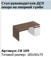 "CITY" Support cabinet frame article SI 507