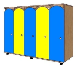 Wardrobe (1-5) sectional on legs FN.MDU.01.01.00.00.00.00.00.