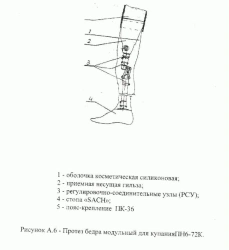 Hip prosthesis for bathing PH6-72K