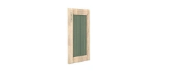 Country LD 245020.000 Door 300 (milled panelling) (Sonome Eich light/Sonome Eich green)