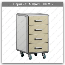Laboratory pedestal cabinet Elite series: TLp.04.00