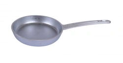 Frying pan 180/30mm (uncoated) aluminium cast TM Kukmara with aluminium handle, without lid