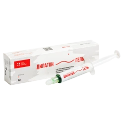 DILATON-GEL gel with silver ionic content for chemical expansion of root canals, 5 g