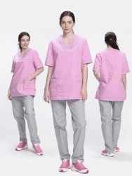 Women's suit Iris, bright pink/grey, art.87472932