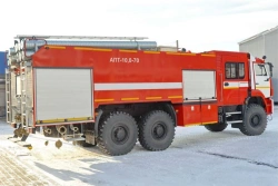 Foam extinguishing vehicle APT 10,0-?, type 58811K65222, modification 58811R, on chassis KAMAZ-65222-53