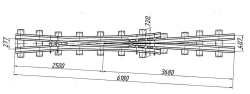 CRESTONE of type P65 of grade 1/9 (project 2869.03.000)