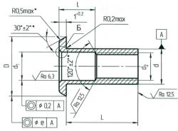 Piston nuts OST 1 11194-73