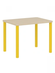 Rectangular children's table 460 / yellow