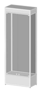 Display case 800x400x2200