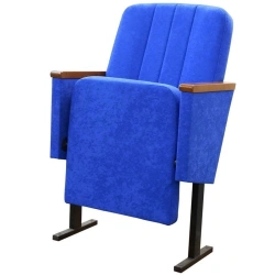 Wooden armchair for assembly halls. Standard