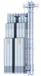 Zlata type modular shaft grain dryers