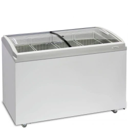 Refrigerated cabinet for food industry of "chest" type "Biryusa 355CZQL".