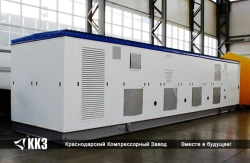 Block-modular nitrogen compressor station AMU-34,2/10-95