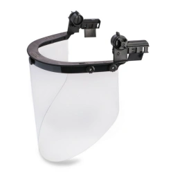 Face shield with helmet attachment for KBT VISION® TITAN safety helmet, article no. 04390