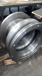 Half coupling with fasteners PS.100.201.05.000
