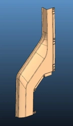 6299-401P-6001023 Cladding right side of section B