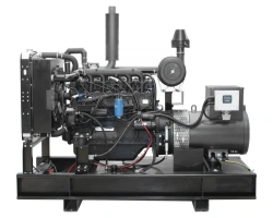 Diesel generator set ED-240-T400-50-RH of open design