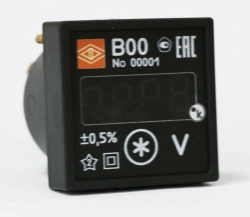 B series digital electrical measuring panel voltmeter: version B00