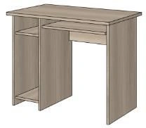 Computer table left. Furniture set "Agat"