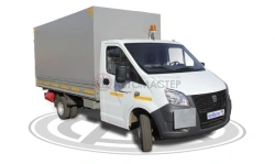 Truck for the transport of dangerous goods of EX/II category, modification 28N11T on the basis of chassis GAZelle NN, GAZelle NE