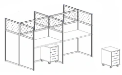 Soundproof booth TV-DKZV-6.18.01