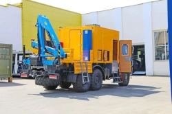 Truck equipped with crane-manipulator mod. 8751F3 on chassis KAMAZ 65111-A5, 65111-50 on chassis KAMAZ 65115-A5, 65115-50, 65