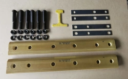 Set for prefabricated insulating joint with metal-polymer overlays PLASTRON R65 CP 71.300-01
