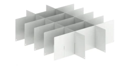 Set of drawer dividers for drawers