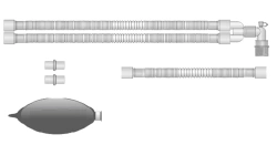 Respiratory devices for joint use with anaesthetic and resuscitation equipment, version: a
