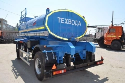 Tank trailer, brand UZST, type 9276, modifications: 9276-0000111 (frame, with EBS, trailer axle BPW HSFALO 9010-15 V36 61.68.461