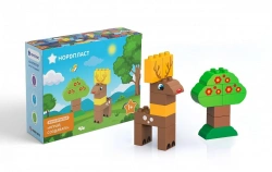 Constructor "Play, Create (Tree and deer - 16 children)".