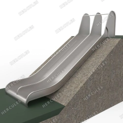 Slope slide with two slopes