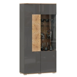 Fiji LD.659110.000 Double-left wardrobe (Oak Gold/Antracite )