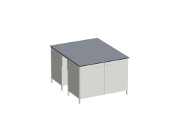 Island table and cabinet. Model: STO
