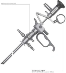 Resectoscopes for minimally invasive surgeries with colour visualisation of the operating field Rmo-"Azimut".