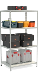 Metal shelf reinforced shelving unit model STF Shelf 1074-1.8