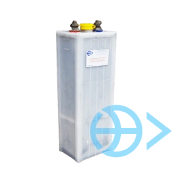 Alkaline nickel-iron open prismatic batteries FL 450 P (TNZh-450 P-U2)