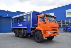 Special bus, UZST brand, type UZST08, modification 5861-29 on KAMAZ 5350-D5 chassis
