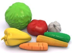 Set "Vegetables" (7 items in a net)