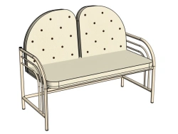 Sofa ''Leon'', 2-seater/ NUM12
