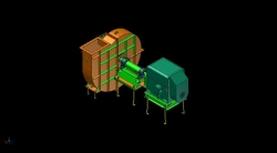 Fan for gas cleaning units DAX2
